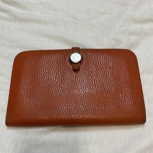 100% Authentic HERMES Duo Wallet